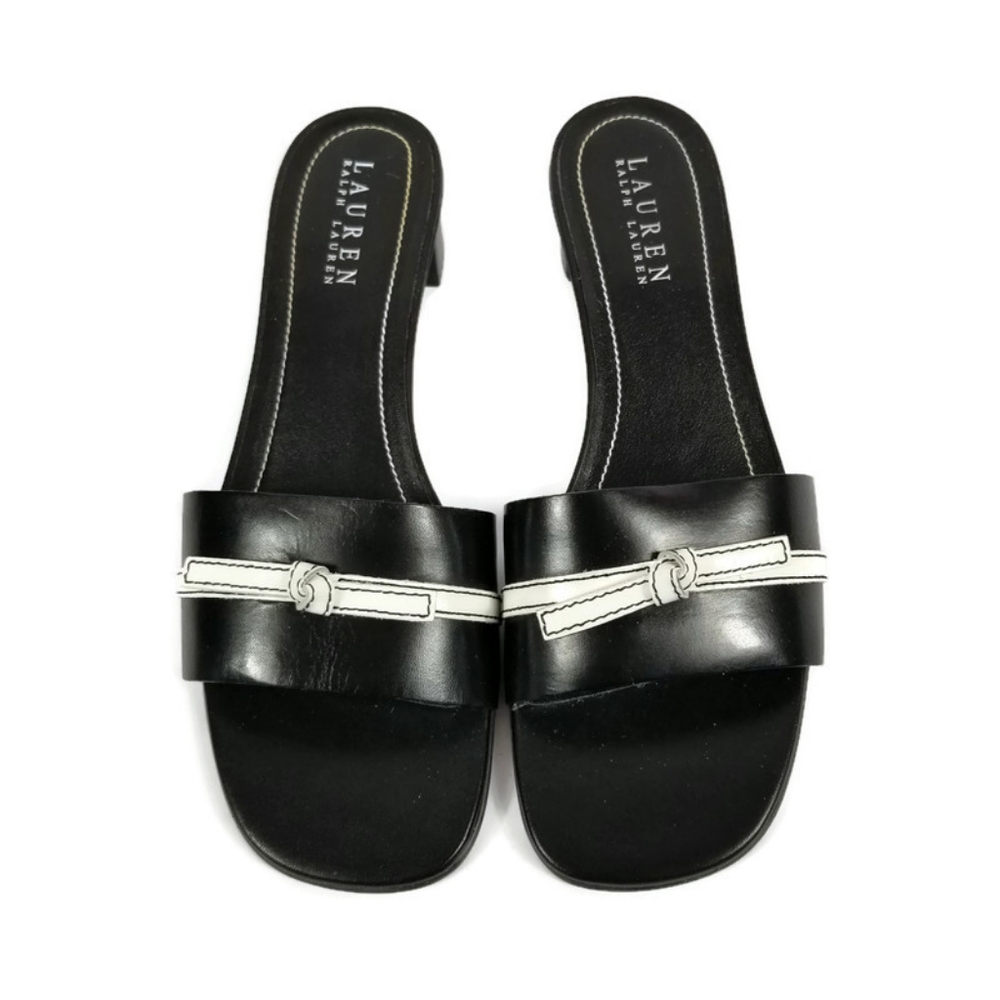 Ralph Lauren slipon with heel 7B - Picture 1 of 5